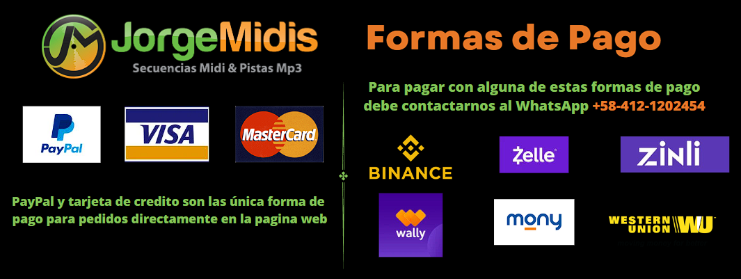 FORMAS DE PAGO